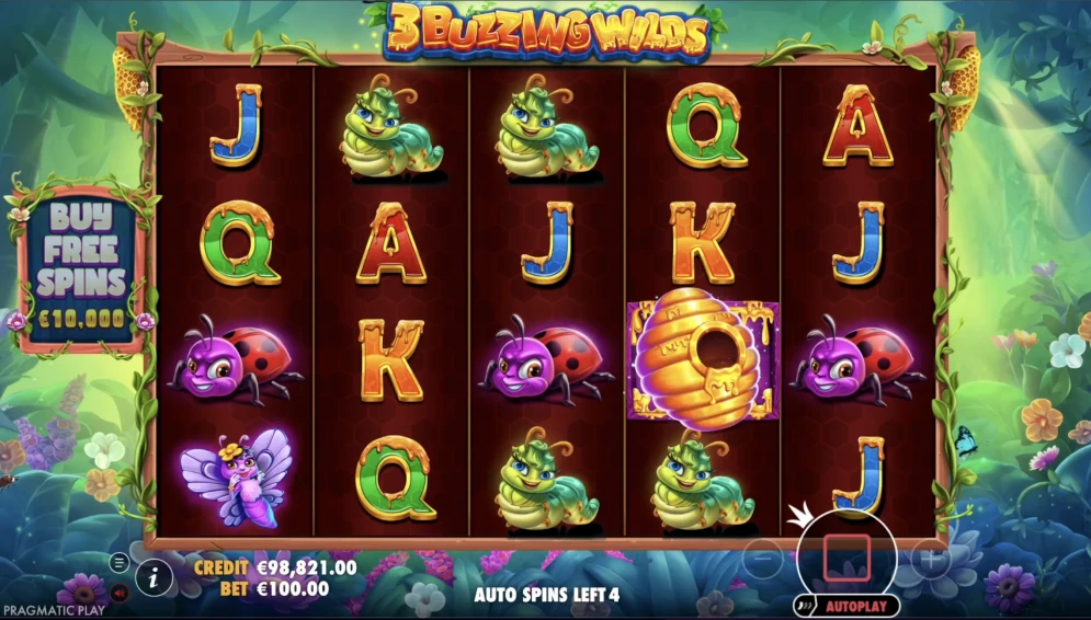 3 Buzzing Wilds Slot